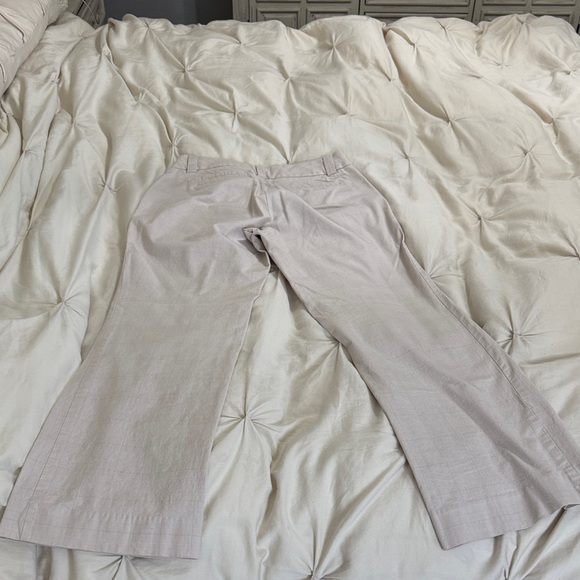 GAP Women's Wide Leg Pants - Light Beige - Picture 2 of 6